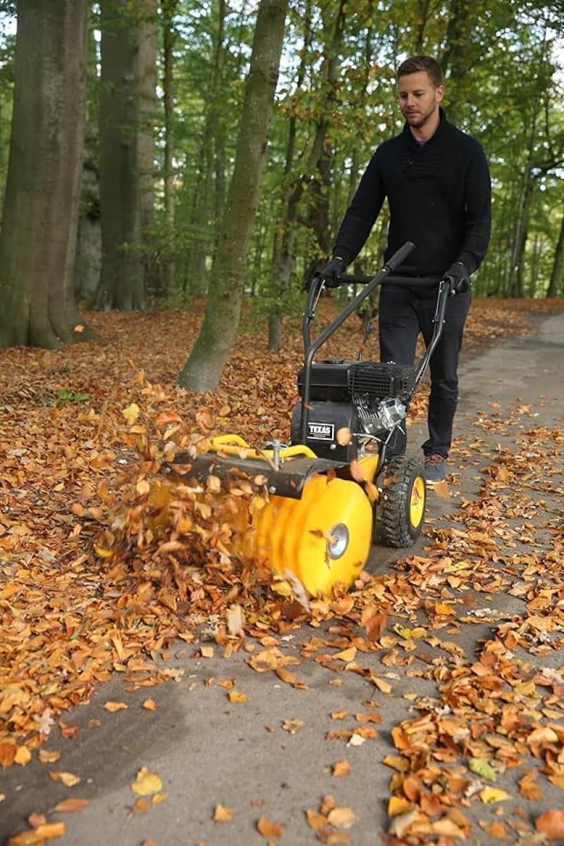 Kehrmaschine Benzin Motorbesen Bodenreinigungsgerät Schneefräse Schneebesen elektrisch Radantrieb 60 – 5