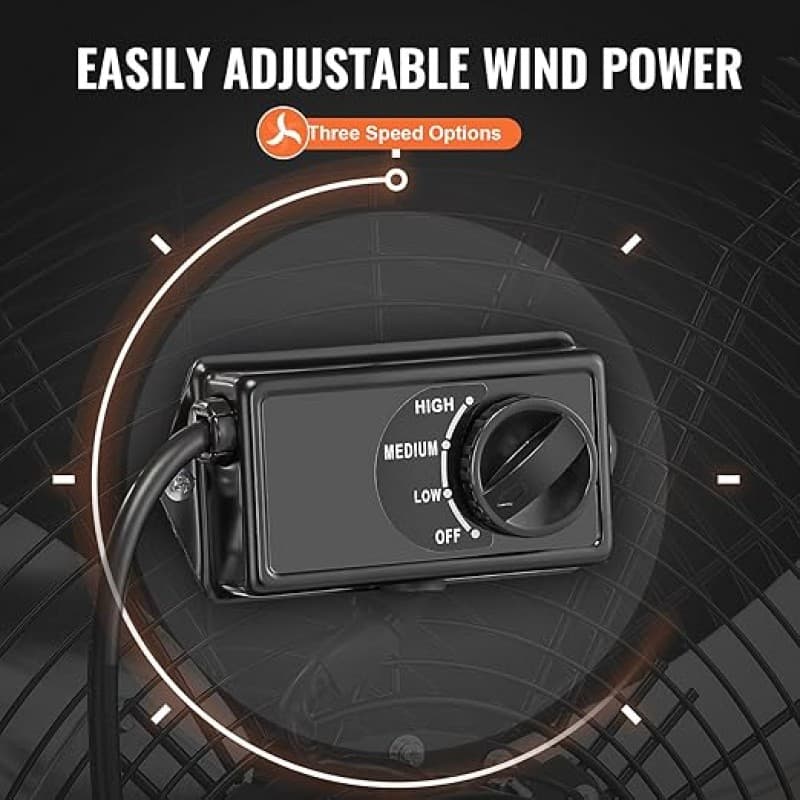 Windmaschine Trommelventilator Innenventilator Bühnenventilator Trommelgebläse Standventilator Indus – 3