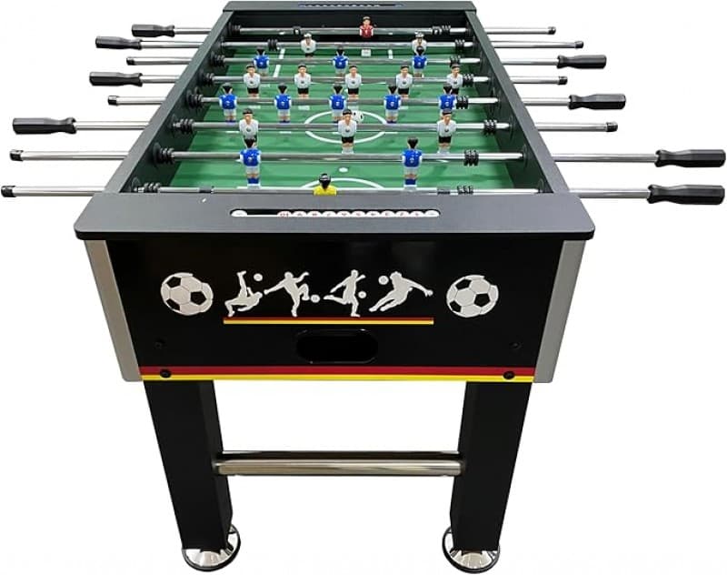 Tischkicker mieten Kickertisch Tischfußball Turnierkicker 2 – 4 Spieler inkl. 4 Bälle 140 x 73 x 87 – 3