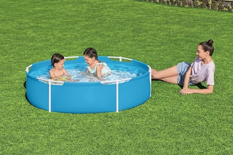 Gartenpool Kinderpool Pool für Kids Pool Ø 152 x 38 cm blau rund – 2