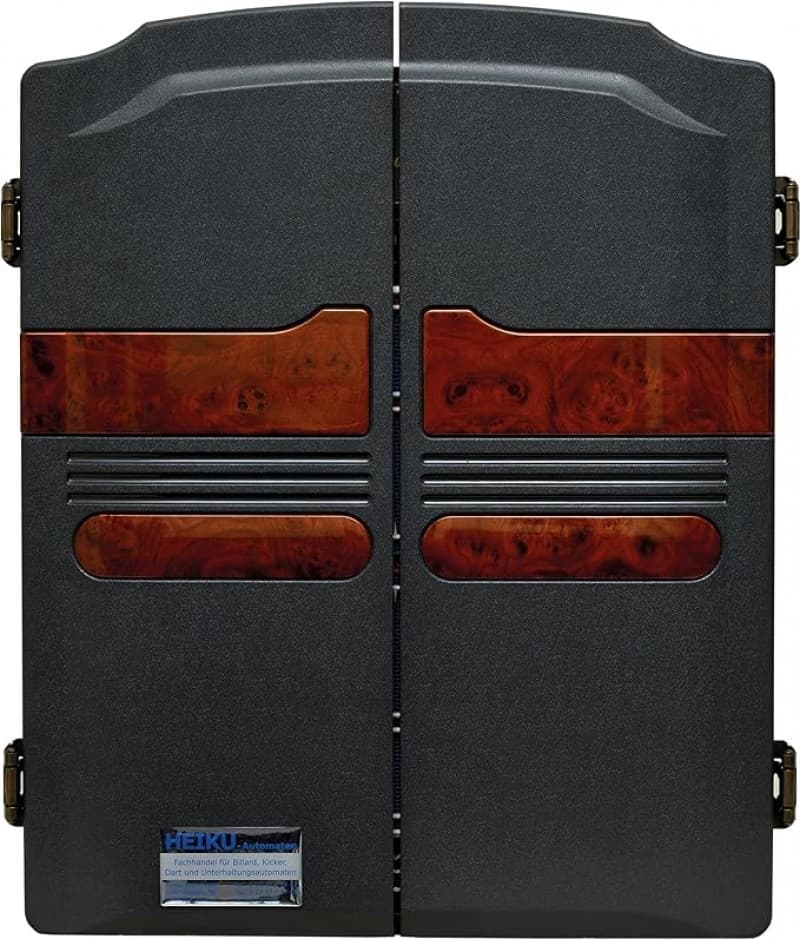 Elektronische Dartscheibe CB40 Cabinett mit Pfeilen + Wandschrank mit Trefferanzeige – 3