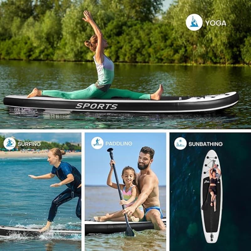 Surfbrett Panana aufblasbares Stand Up Paddle Board mit Premium SUP Board Zubehör Surfboard Surfing – 5