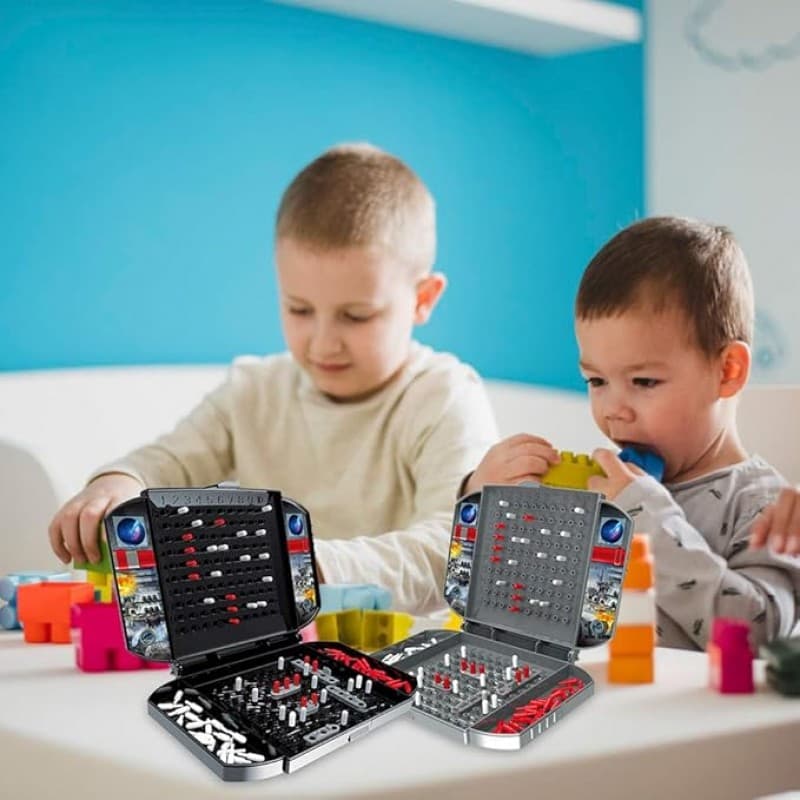 Seeschlachtspiel Schiffe versenken Gesellschaftsspiel Flottenmanöver Brettspiel für die ganze Famili – 3