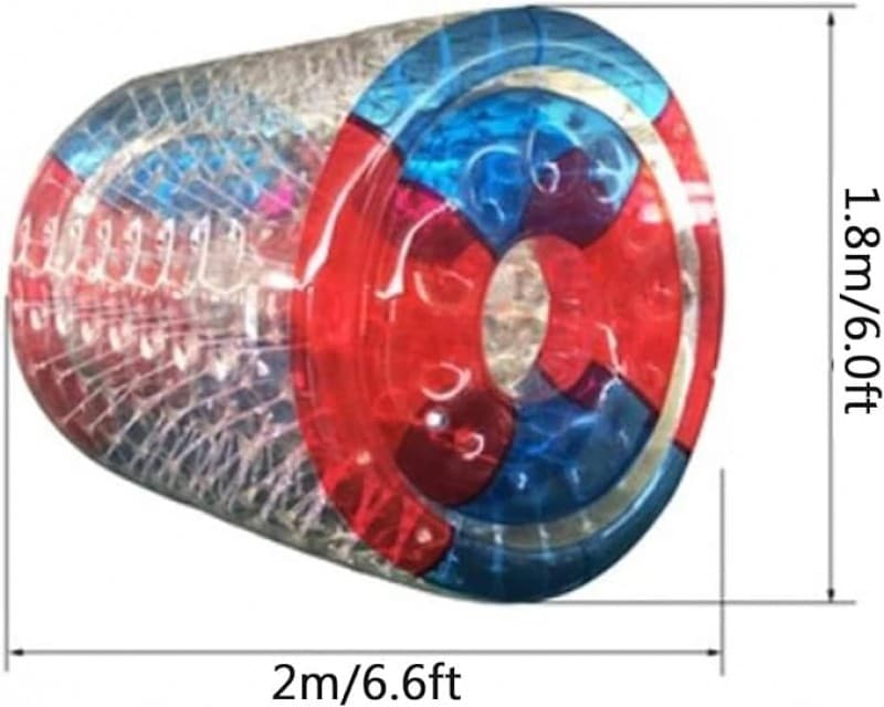 Hamsterball riesiger aufblasbarer Ball Wasserrolle Durchmesser 1,8 m Breite 2 m Wasser-Zorb-Ball men – 2