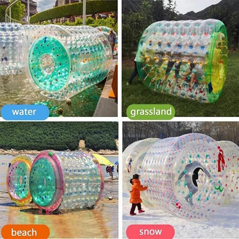 Hamsterball riesiger aufblasbarer Ball Wasserrolle Durchmesser 1,8 m Breite 2 m Wasser-Zorb-Ball men – 5