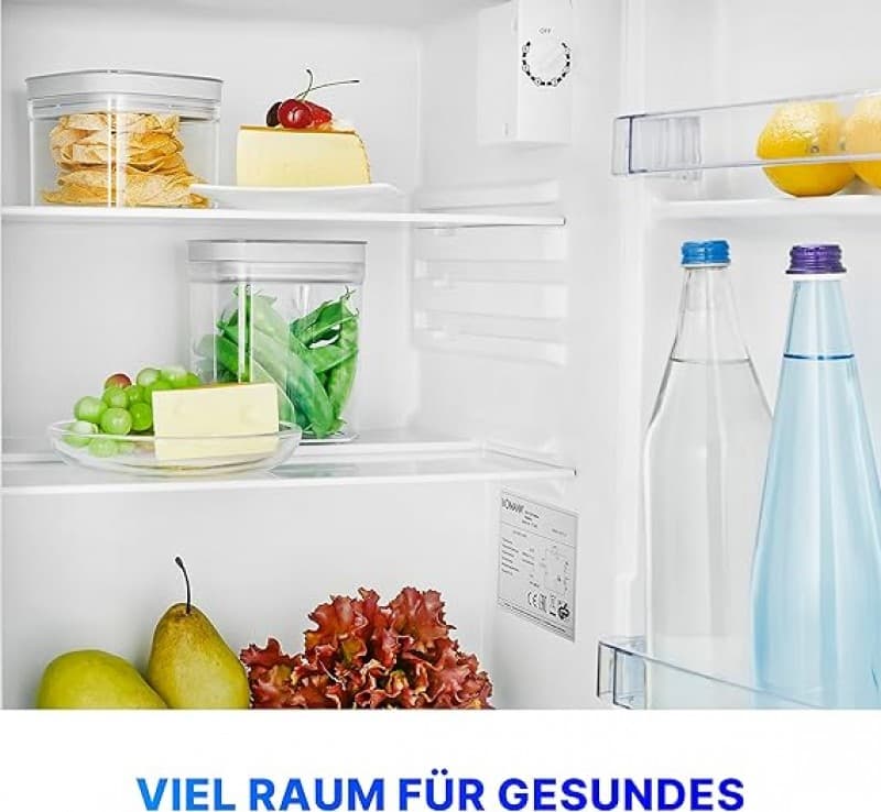 Mini-Kühlschrank 58 L 450x450x632 230 V kleiner Getränkekühlschrank Campingkühlschrank Glasablag – 2