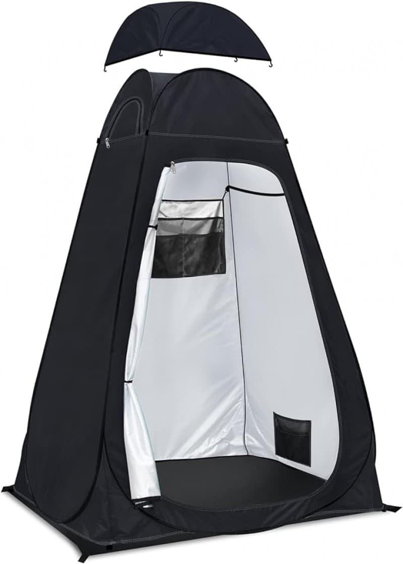 Duschzelt Duschkabine Camping Toilettenzelt Anglerzelt Umkleidezelt Sichtschutz Umkleidekabine Lager – 2