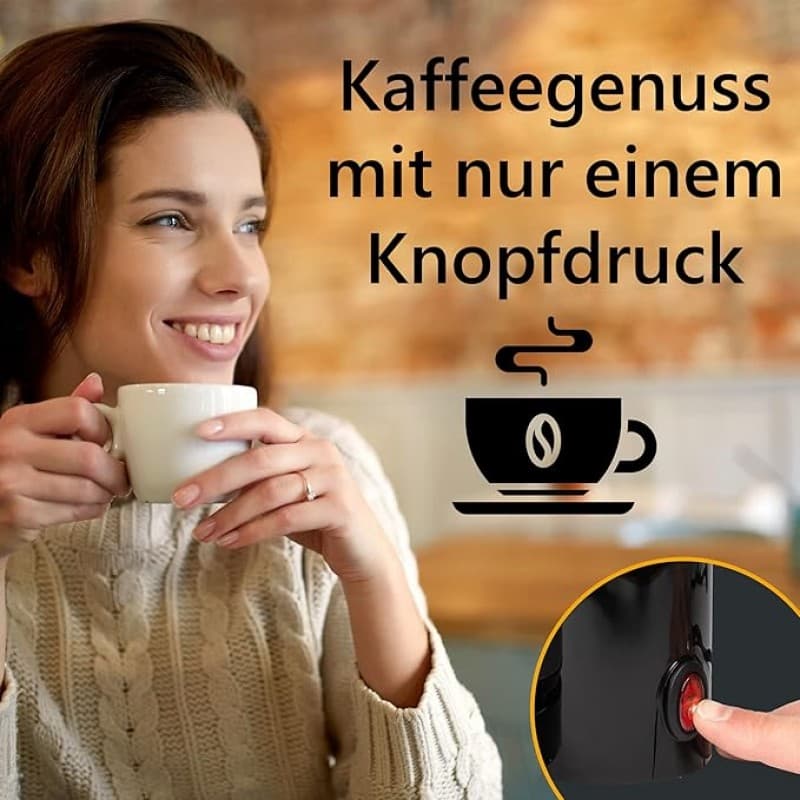 Camping Kaffeemaschine mit Thermoskanne | Kaffeevollautomat für 8-10 Tassen | Filterkaffee | Tropf-S – 5