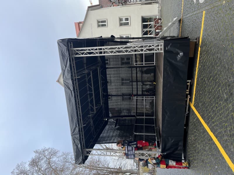 Trailerbühne / Anhängerbühne 4,40m x 3,75m, Stagemobil S – 4