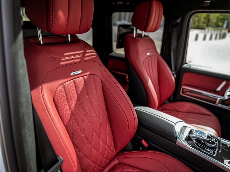 Mercedes-Benz G63 AMG Weiß 2024 mieten SUV G-Klasse G 63 Hochzeitsauto Sportwagen – 5
