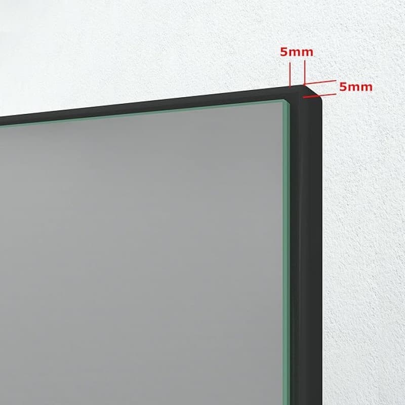 Spiegelwand Ganzkörperspiegel Konzertspiegel Eventspiegel 190x100cm Standspiegel Eingang Wandspiegel – 2