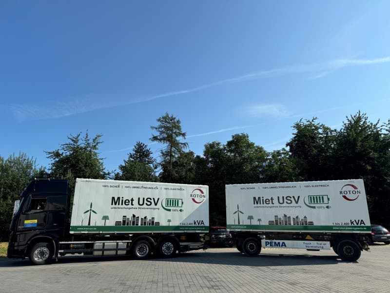 USV ROTON mobile USV PowerStation - Outdoor 200 kVA – 3