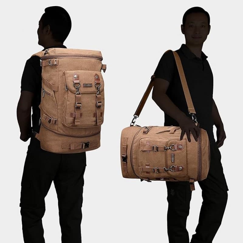Reiserucksack Rucksack großer umwandelbare Reisetasche Laptoprucksack Wanderrucksack – 3