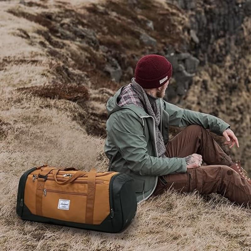 Reisetasche 40 L mittelgroße Sporttasche mit Schuhfach Nassfach Weekender Reisetasche Rucksack – 2