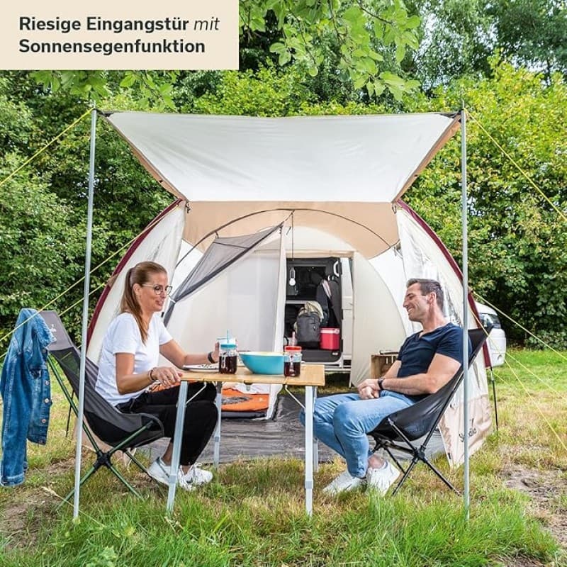 Busvorzelt Buszelt Bullizelt Minivanzelt Vorzelt Urlaub Campingzelt Winterzelt Camper Tramp – 4