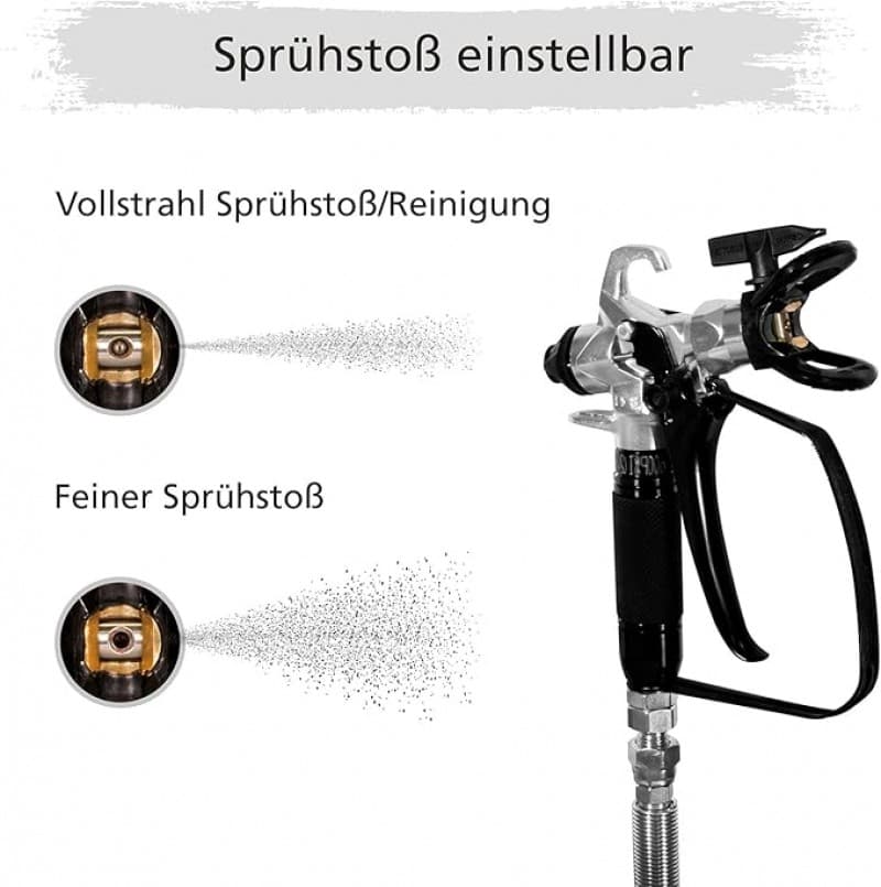Sprühpistole Farbsprühsystem Spritzgerät Farbsprüher Farbspritzgerät Farbspritzpistole Farbsprüher – 3