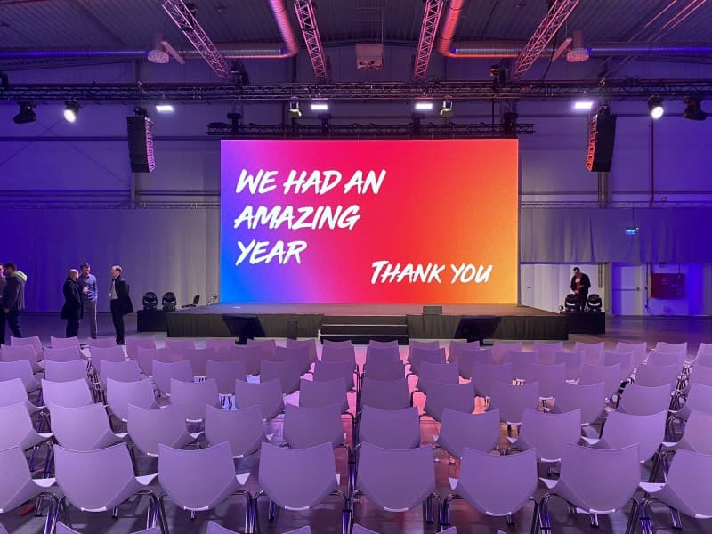 LED-Wände mieten für Messe, Event ; Markenauftritt, LED Videowand, LED Wall, Großbildleinwand