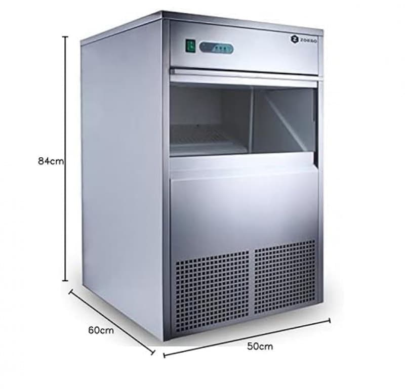 Eiswürfelmaschine 50 l Eiswürfelbereiter Eiswürfel Maschine 200 Eiswürfel/Stunde 50 kg/24 Std Gastro – 4