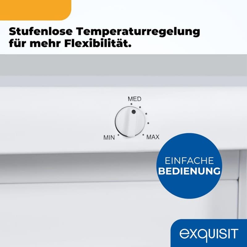 Gefrierschrank Tiefkühlschrank Tiefkühltruhe 91 l minus -18°C mit 4 Schubladen 4 Sterne-Gefrierfach – 3