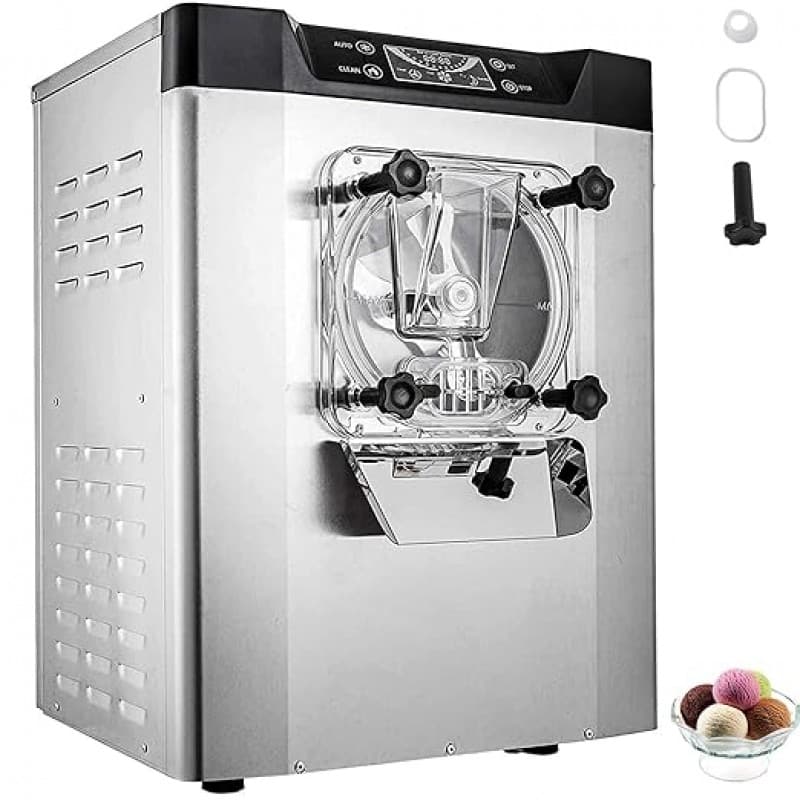 Harteismaschine kommerziell Eismaschine Streicheis 16-20 L/h Eiscreme 1400 W mit intelligentem LCD – 2