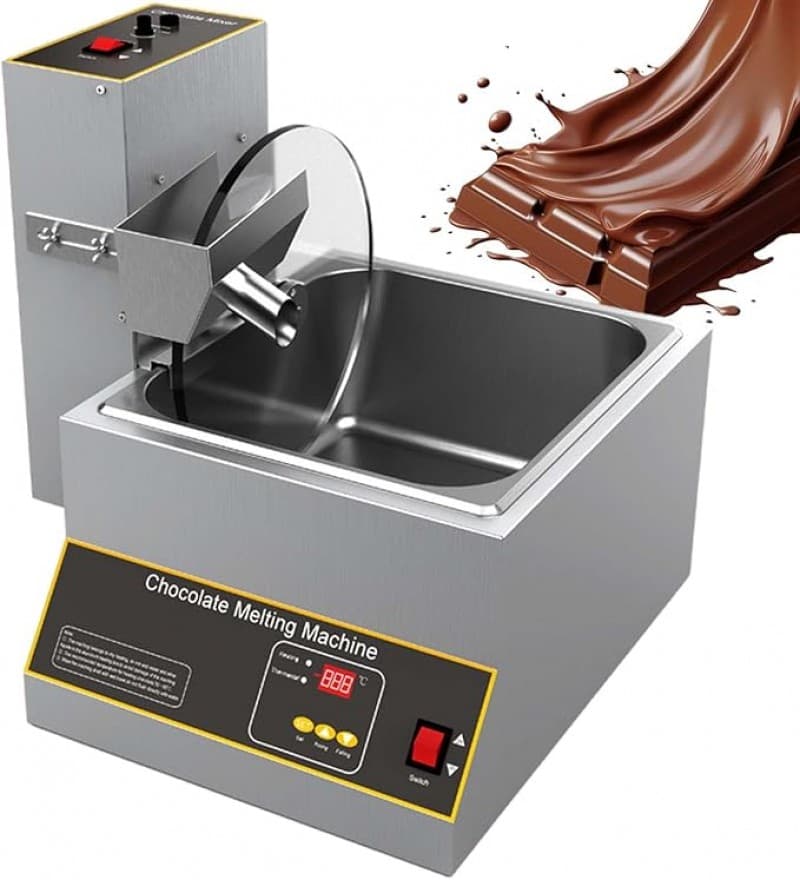 Schokoladenmischer elektrischer Schokoladenschmelzmixer Temperiermaschine Schokoladenschmelze 35–55 – 2