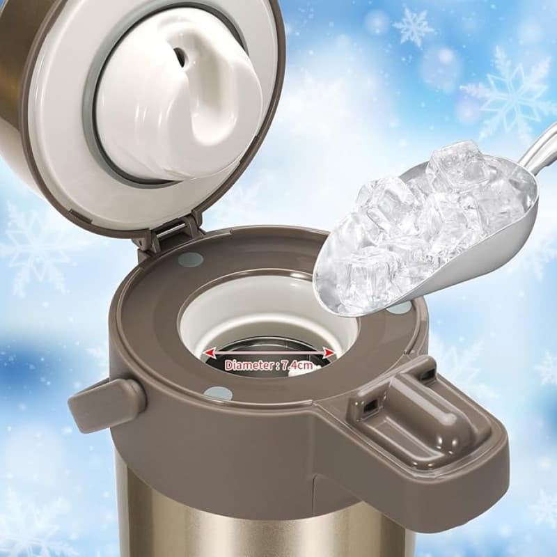 Pumpkanne 4l Thermoskannen Kaffeespender Kanne Kaffeekanne 4,0 Liter Edelstahl doppelwandige – 3