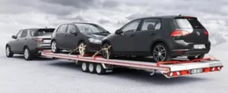 Autotransporter Anhänger für 2 Autos Fitzel Duo mit E-Seilwinde Anhänger mieten, Vermietung Verleih – 4