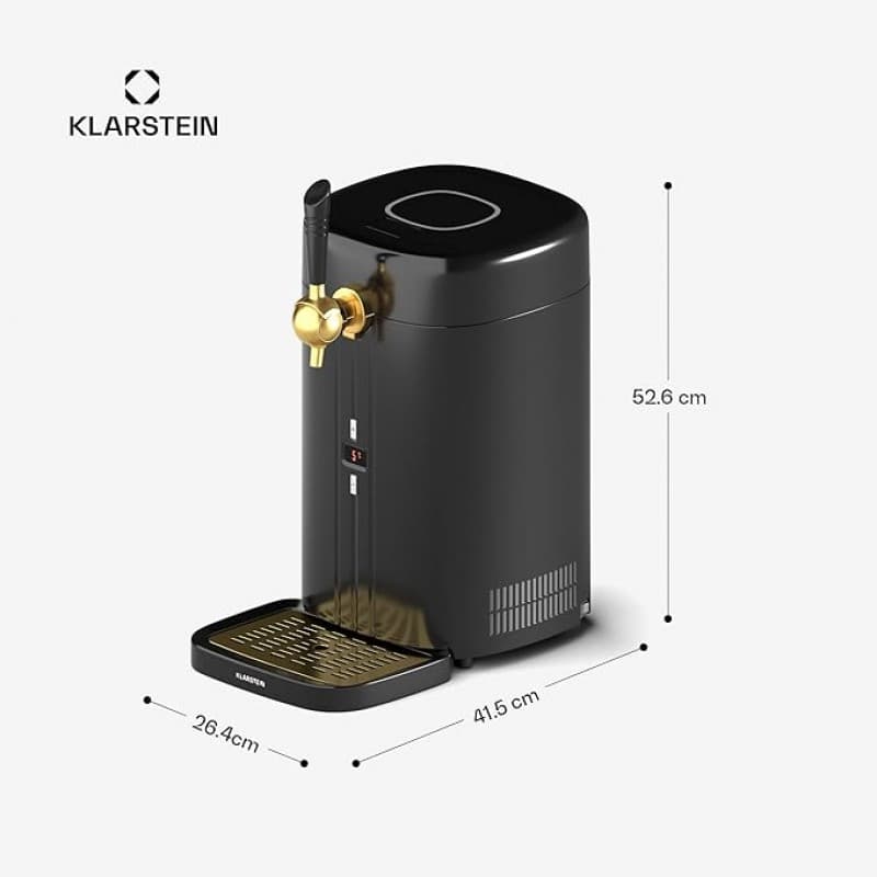 Bierzapfanlage 5L Bierzapfanlage CO₂-Drucksystem thermoelektrisches Kühlsystem Temperaturregelung – 2