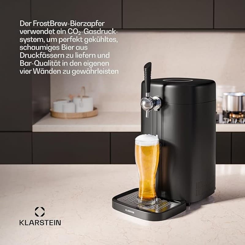 Bierzapfanlage 5L Bierzapfanlage CO₂-Drucksystem thermoelektrisches Kühlsystem Temperaturregelung – 3