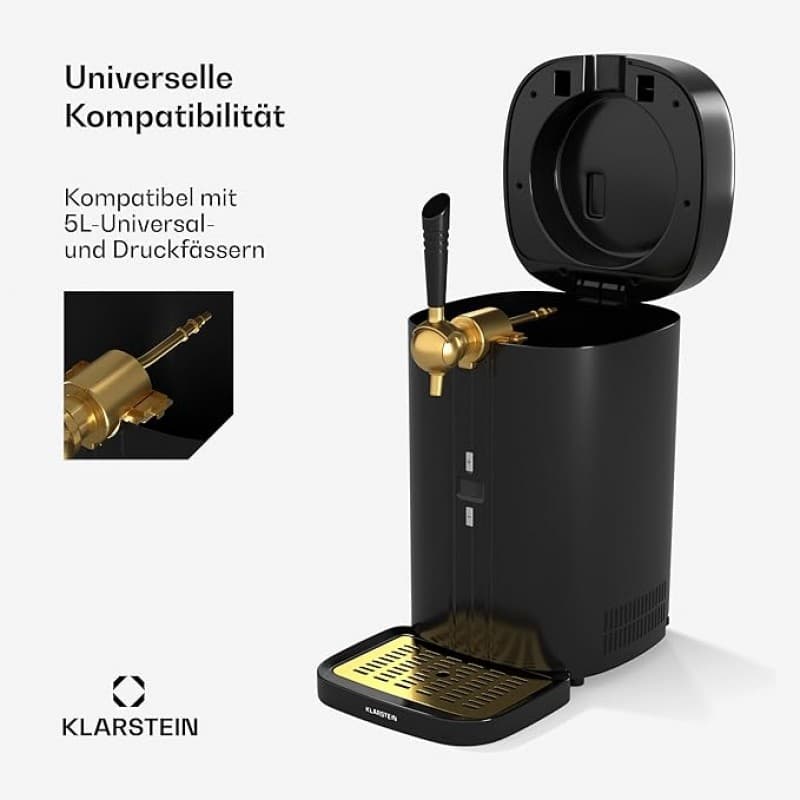 Bierzapfanlage 5L Bierzapfanlage CO₂-Drucksystem thermoelektrisches Kühlsystem Temperaturregelung – 4