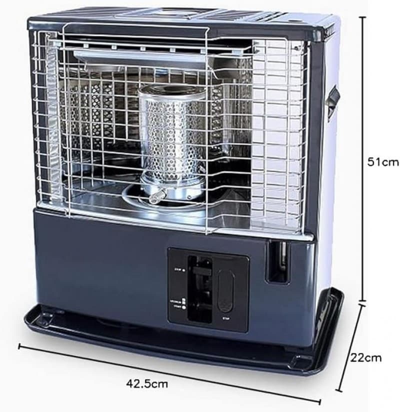 Petroleumheizer 3000 Watt 15 Stunden mit Handpumpe Heizgerät für Outdoor Camping Garten Terrasse – 4