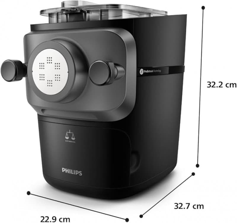 Nudelmaschine elektrisch Pasta Maschine automatisches Wiegen vollautomatisch 8 geformte Scheiben – 3