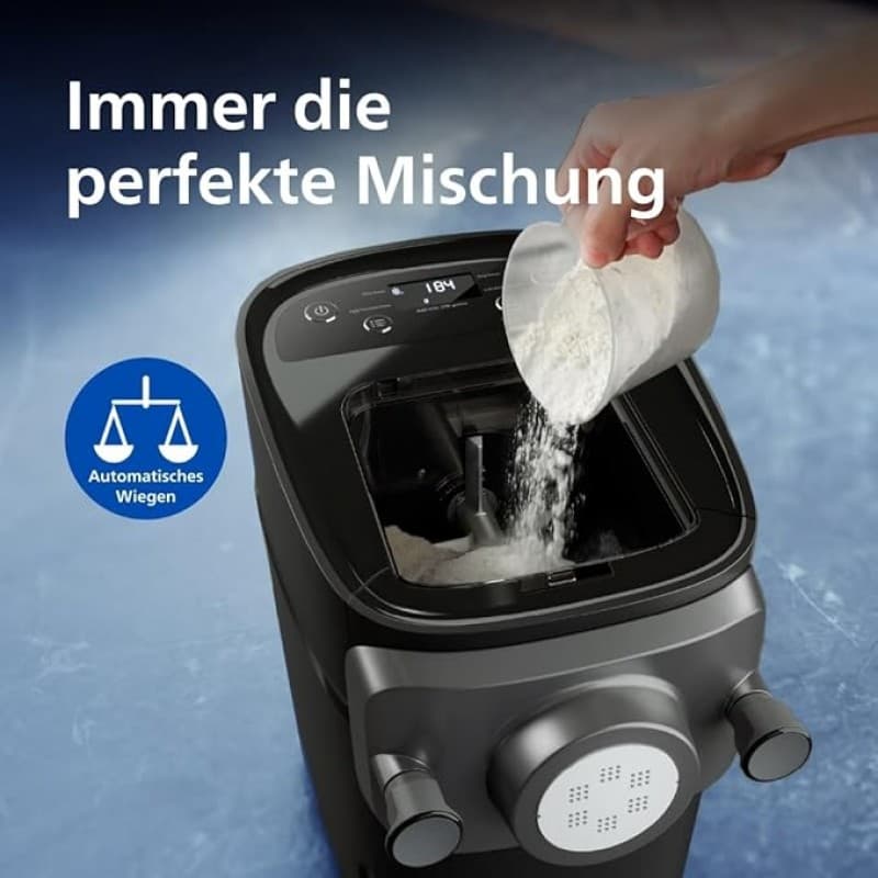 Nudelmaschine elektrisch Pasta Maschine automatisches Wiegen vollautomatisch 8 geformte Scheiben – 5