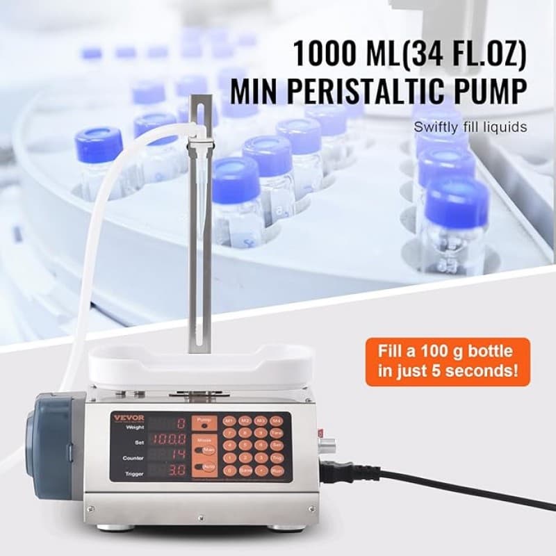 Flüssigkeitsabfüllmaschine Abfüllmaschine Flaschenabfüllmaschine Pastenabfüllmaschine automatisch – 4