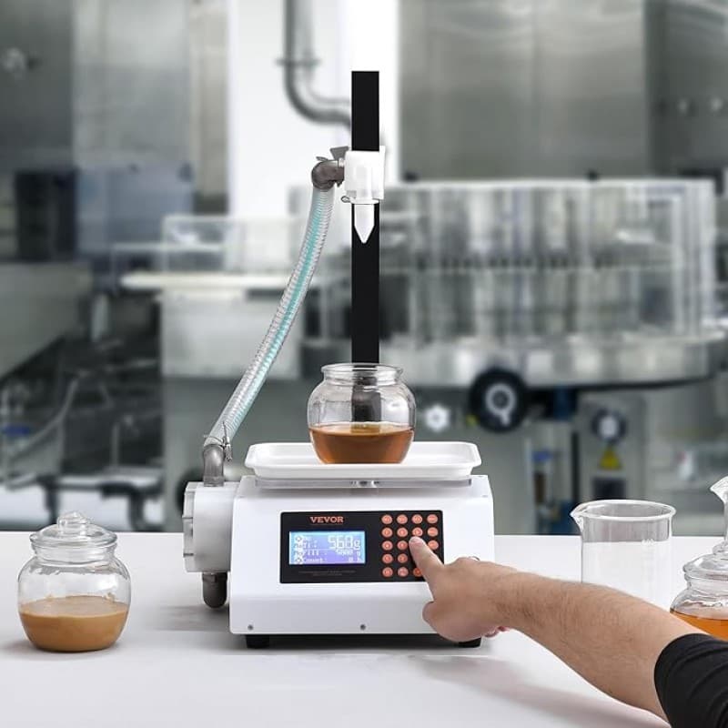 Flaschenabfüllmaschine Abfüllmaschine Flüssigkeitsabfüllmaschine Pastenabfüllmaschine 2 l/Min – 2