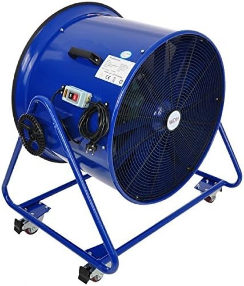 Windgebläse Windmaschine 750 Watt Hochleistungsgebläse Axialgebläse 9600 m³/h – 3