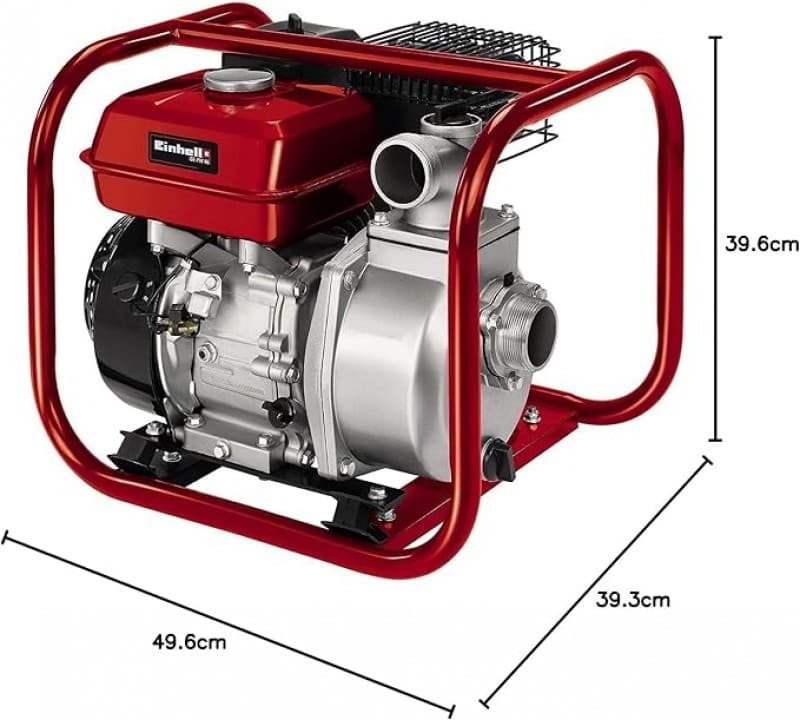 Hochleistungswasserpumpe Benzin-Wasserpumpe 4,6 kW 4-Takt-Motor max. Förderleistung 23.000 l/h 3,6 l – 3