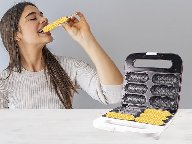 Waffeleisen Stabform Mini Waffeleisen für 6 Waffeln in minutenschnelle – 2