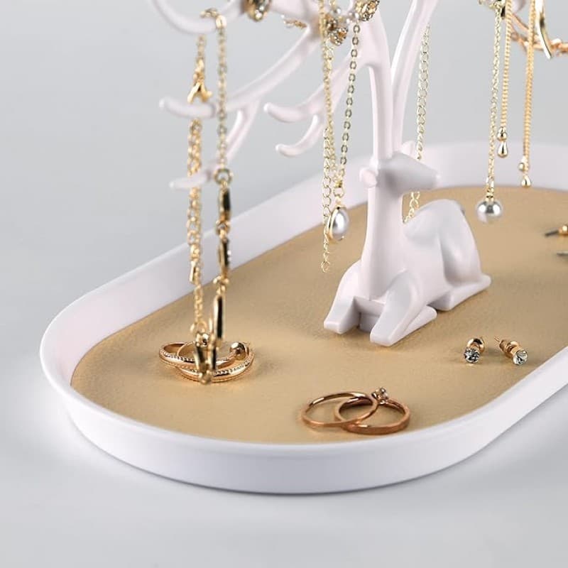 Schmuckständer Schmuckpräsentation Verkaufsständer Geweih Schmuck Displayständer Baum Turm hängend – 3