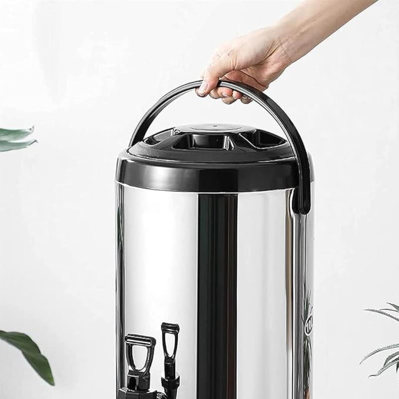 Teespender Wasserspender Getränkespender Kakaospender Thermoskanne Zapfanlage Inkubator Edelstahl – 4