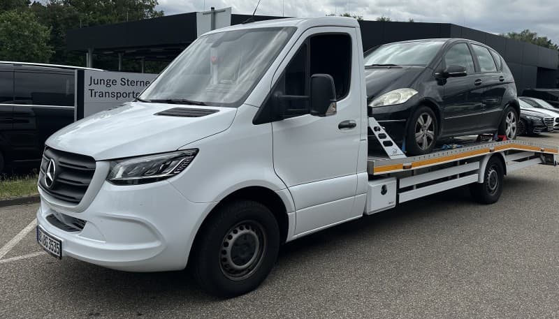 Abschleppwagen mieten Abschleppfahrzeug Vermietung 3,5 to Abschleppwagen Transporter Sprinter – 5