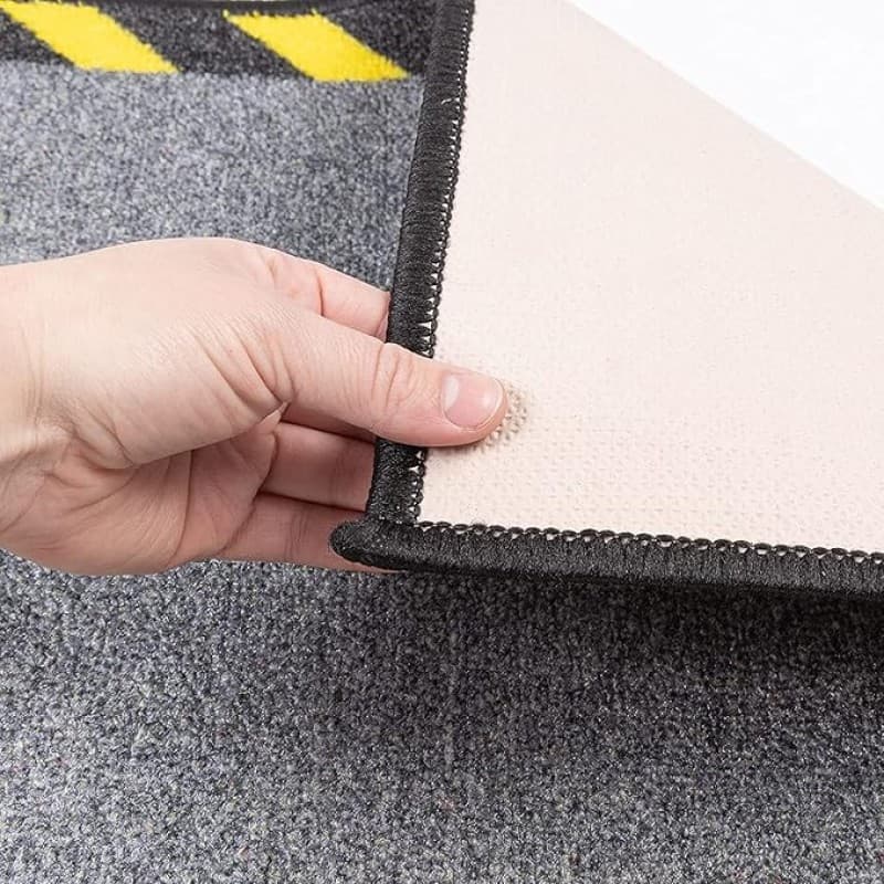 Kabelbrücke Schutzmatte Kabelmatte Kabelschutzmatte Warnumrandung Sicherheitsmatte Büro 120 x 40 cm – 4