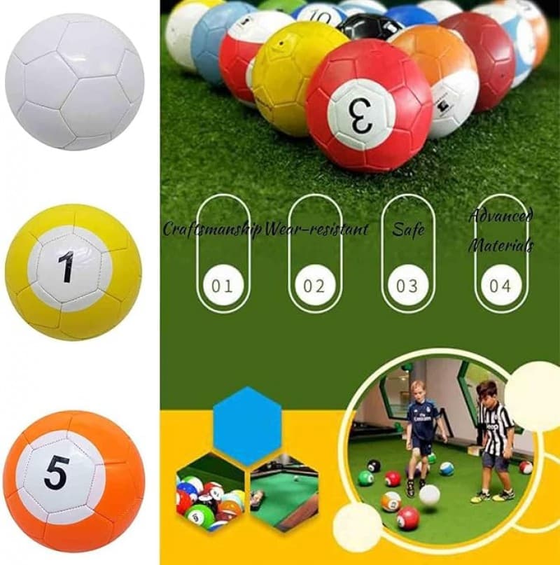 Snook-Fußball Billard-Snooker-Fußball Snooker-Ball riesiger Snooker-Fußball Straßenspiel Sport – 2