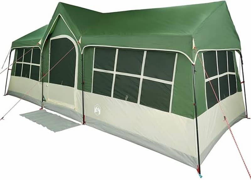 Camping Zelt Familienzelt Gruppenzelt Campingzelt 6220 x 2950 x 2380 mm Fenster bis 12-Personen – 2
