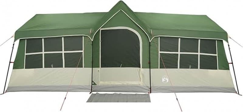 Camping Zelt Familienzelt Gruppenzelt Campingzelt 6220 x 2950 x 2380 mm Fenster bis 12-Personen – 4