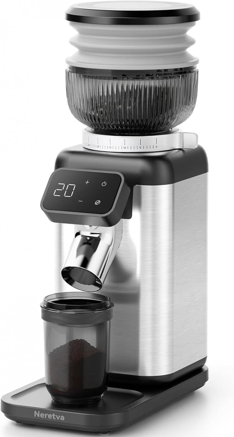 Kaffeemühle Kegelmahlwerk Zerkleinerer professionelle 40 Präzisionsschleife elektrisch – 2