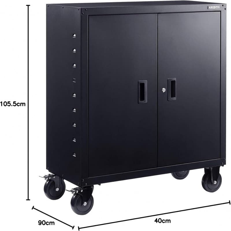 Rollenschrank Aktenschrank Büroschrank Messeschrank Lagerschrank Materialschrank Stahlschrank – 3