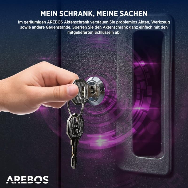 Rollenschrank Aktenschrank Büroschrank Messeschrank Lagerschrank Materialschrank Stahlschrank – 4