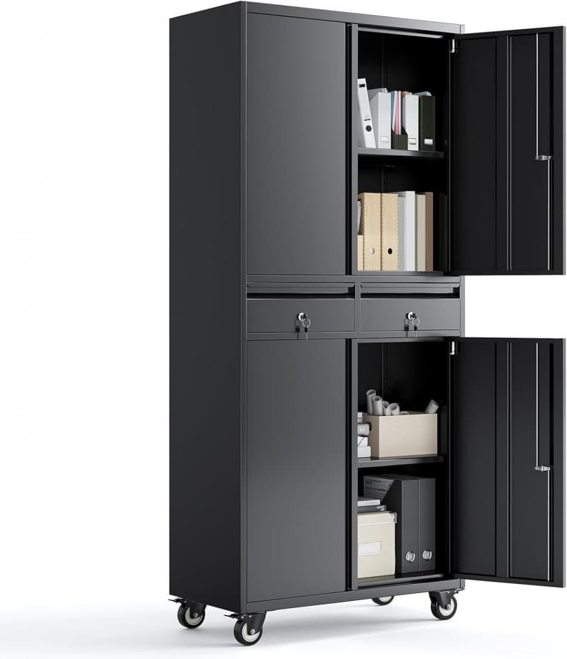 Wertschrank Aktenschrank Mehrzweckschrank Metallschrank Messeschrank Rollen Büroschrank Stahlschrank