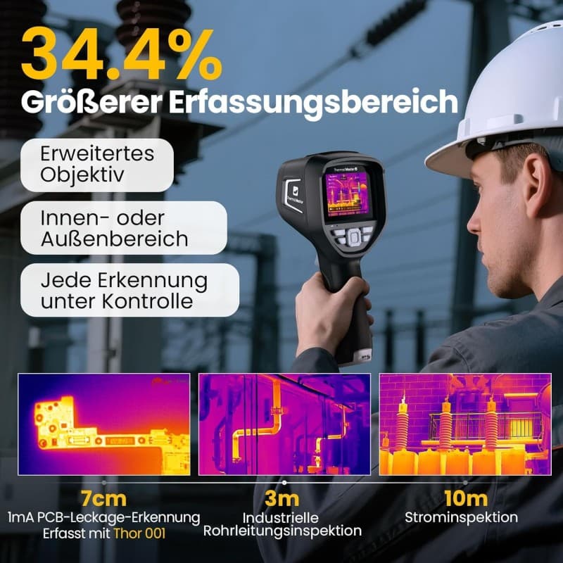 Profi-Wärmebildkamera Infrarotkamera Wärmekamera Thermokamera Infrarotwärmekamera Infrarotwärmebild – 5